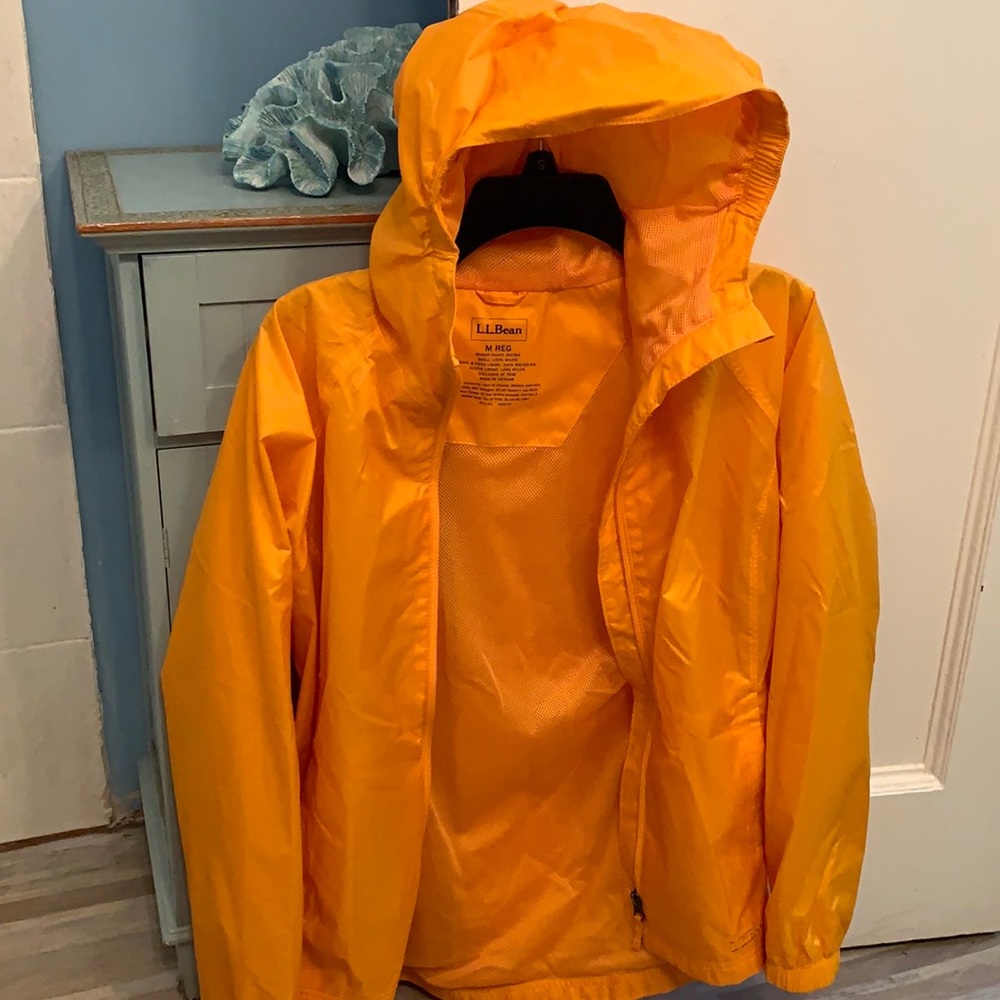 LL bean raincoat